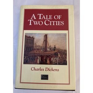 A Tale of Two Cities By Charles Dickens (Hardcover, Barnes & Noble Classics) 93'